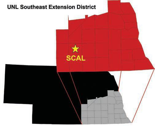 South Central Ag Lab Map