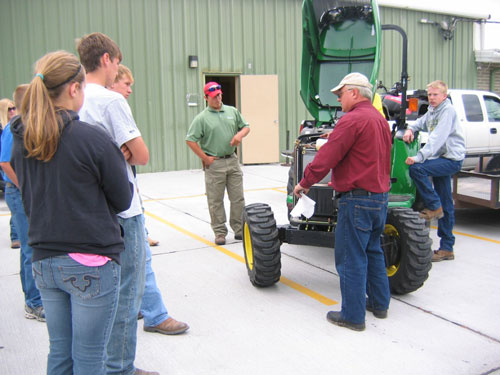 UNL Extension tractor safety course in 2014
