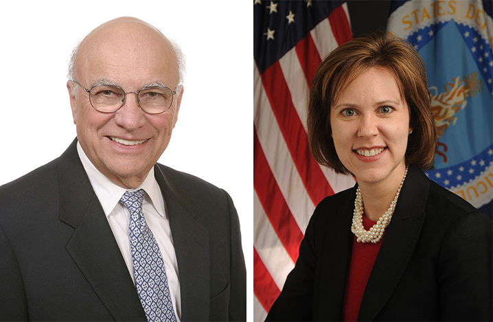 Clayton Yeutter and Darci Vetter, speakers for the Jan. 2016 Heuermann Lecture