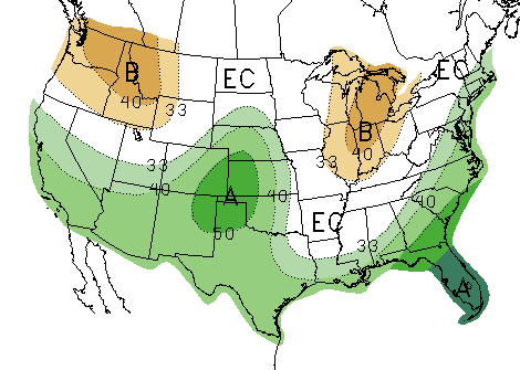 March 2016 Precipitation Forecast