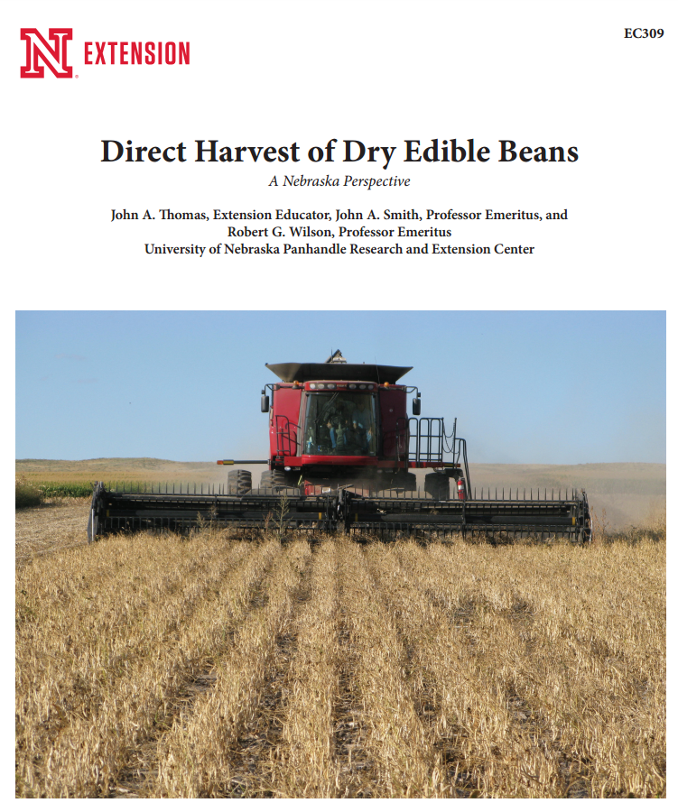 Cover of EC309 Direct Harvest of Dry Beans