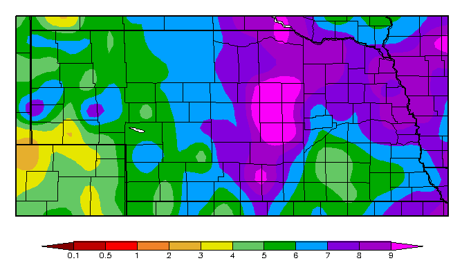 March-April 2016 NE precipitation