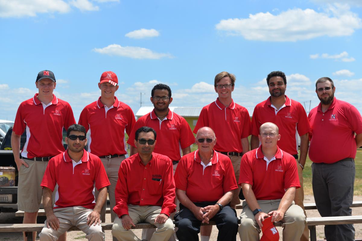 UNL field day weed science team