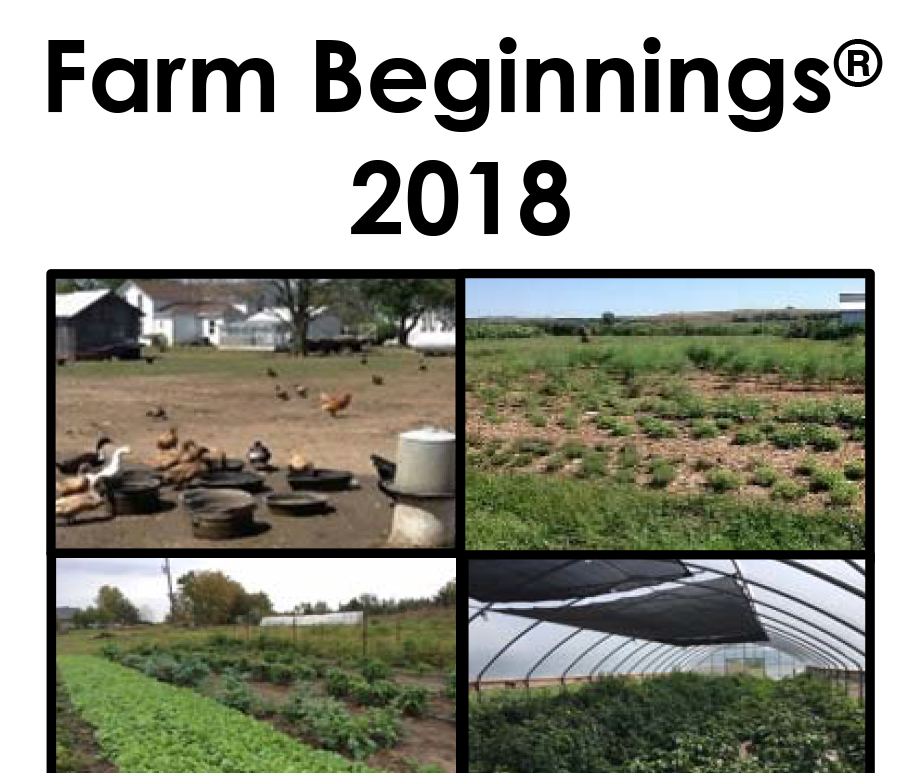 Farm Beginning brochure cover