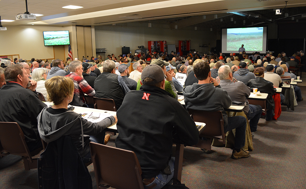 Full house at the 2017 Nebraska Cover Crop Conference