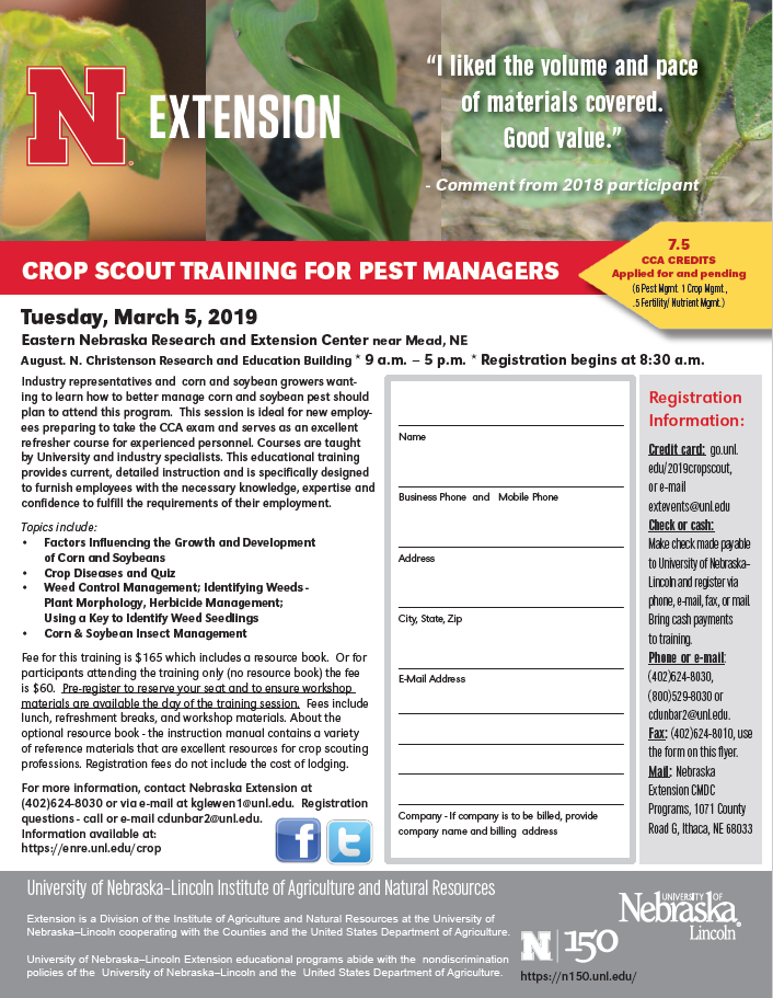Crop Scout Training March 5