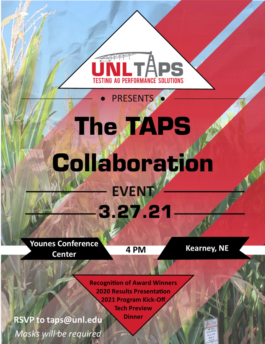TAPS event flyer