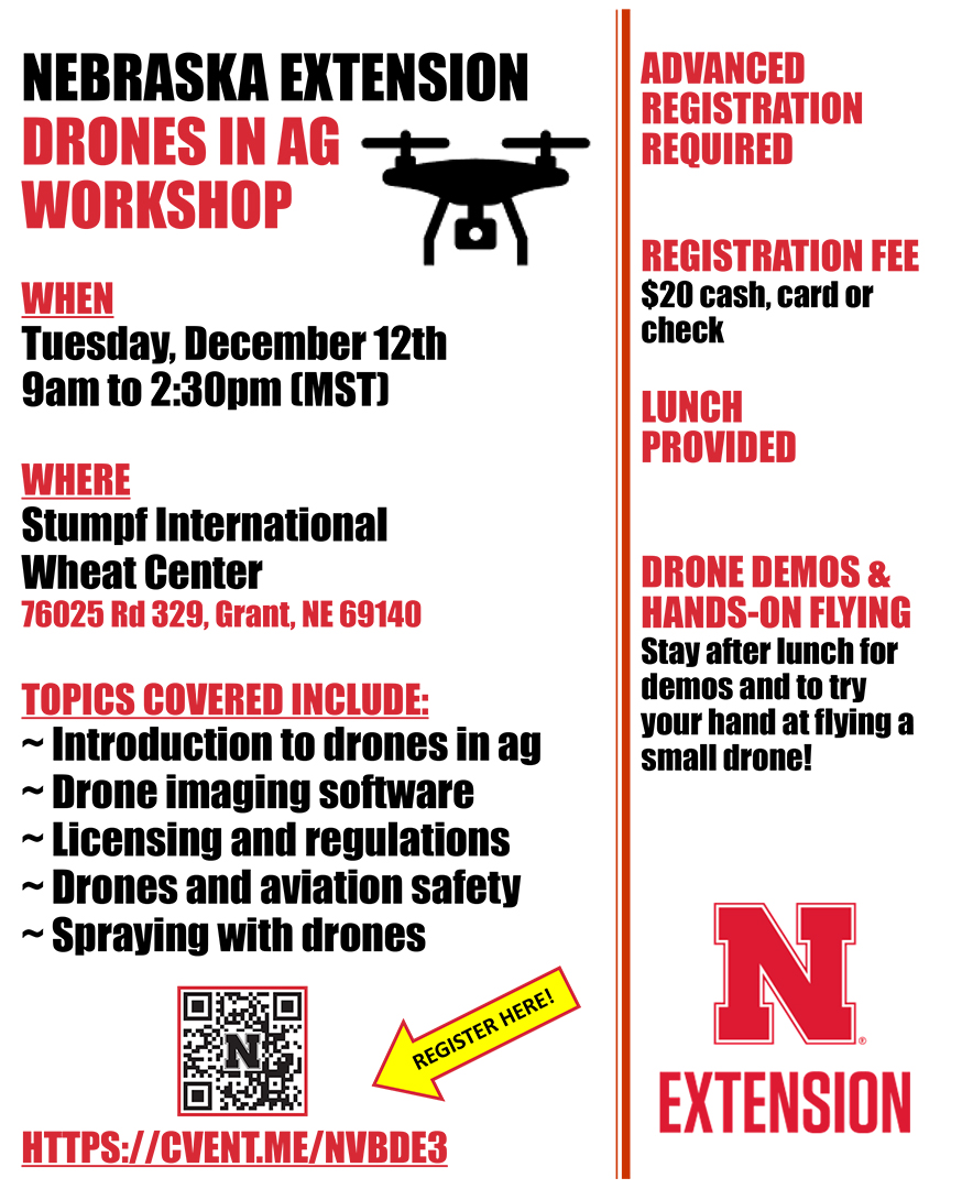 Drones in Ag flyer