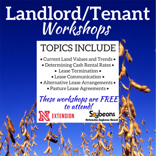 Ad for landlord-tenant workshops