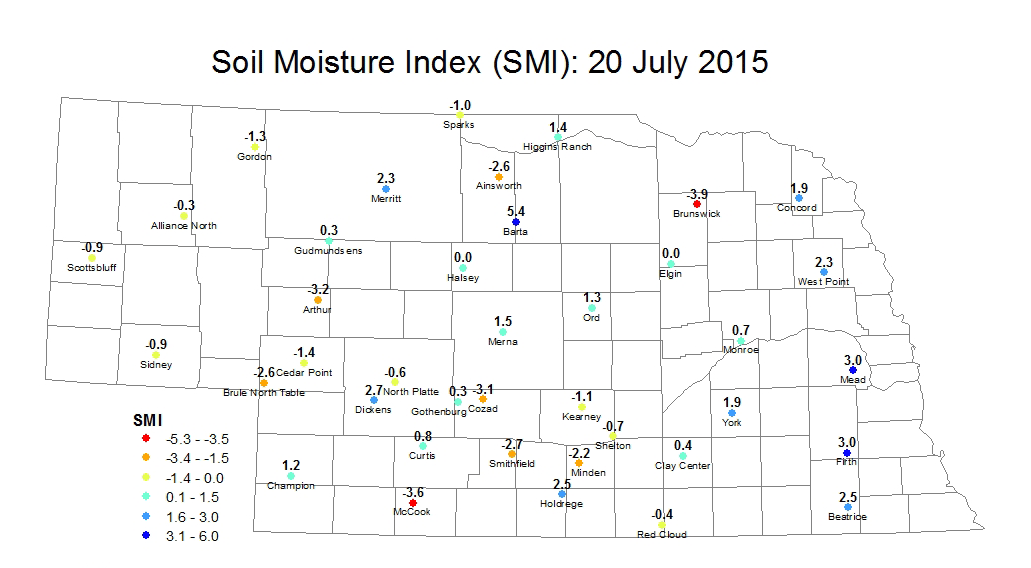 Soil moisture index