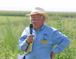 UNL Weed Scientist Robert (Bob) Wilson at the UNL Panhandle Research and Extension Center