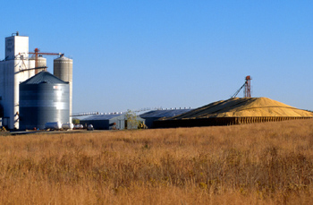 Photo of a Grain silo