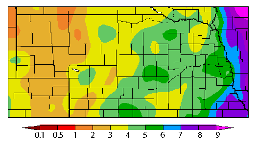 Nebraska Fall 2015 Precipitation