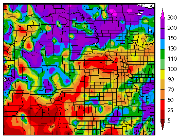 High Plains Map -- 30 days