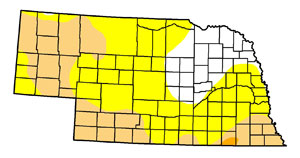 Nebraska drought in June 2012
