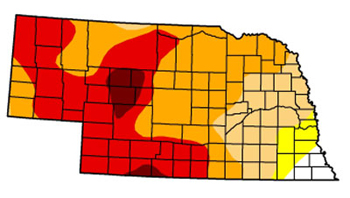 Drought Monitor for Nebraska