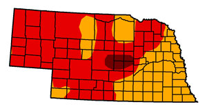 Nebraska drought July 2012