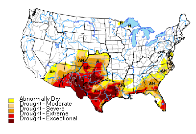 Drought Monitor map 5-18
