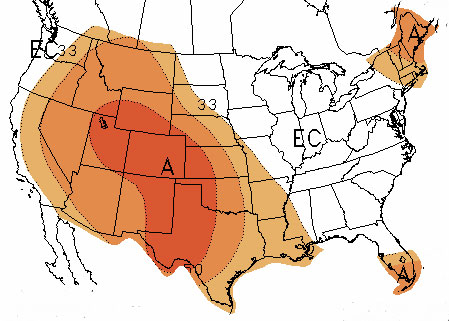 90-day temperature outlook