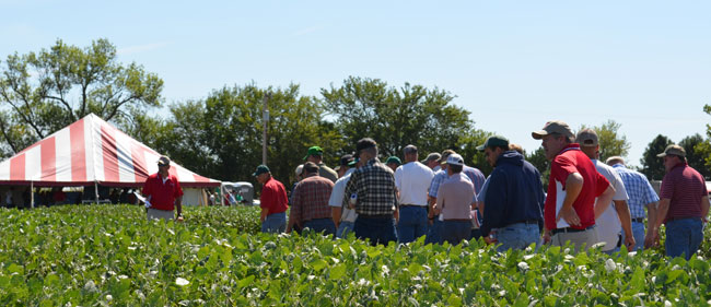Soybean Management Field Day in 2012