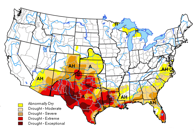 Drought monitor 5/3/2011