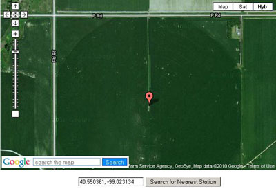 Google soil map