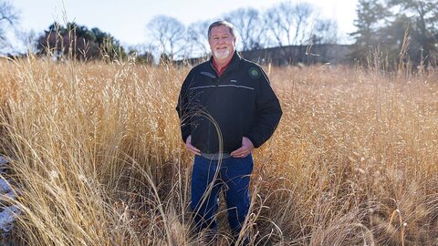 Daren Redfearn in field