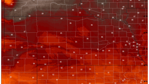 fire danger map