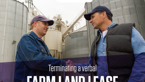 Farmers shaking hands