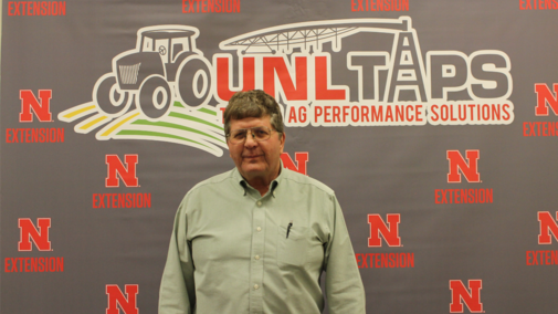 Mark McConnell at awards ceremony