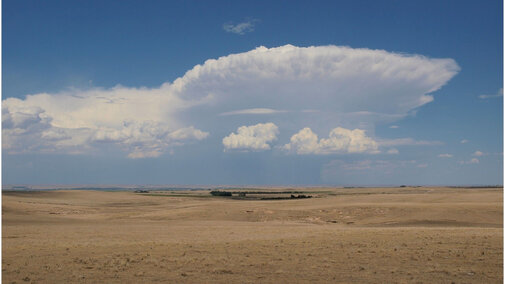 Thunderstorm in Nebraska Panhandle