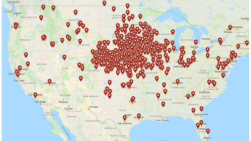 Weed guide customer map