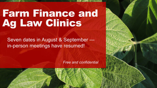 Farm finance clinic banner