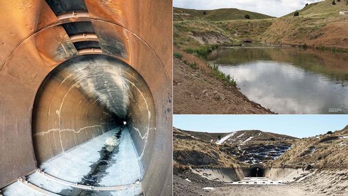 Goshen/Gering-Fort Laramie canal collage