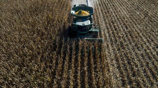 Tractor in field 