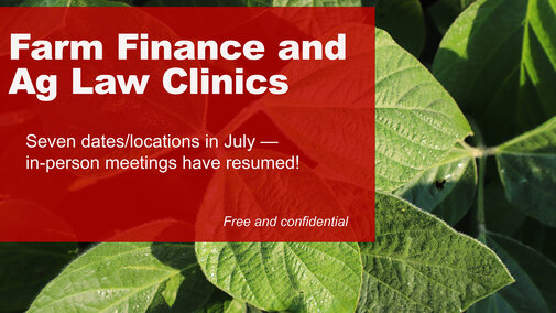 Farm finance clinic banner