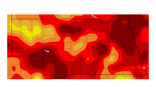 Departure from normal precip 2022