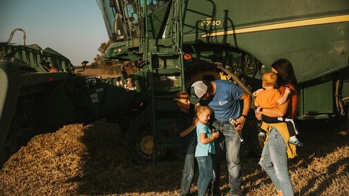 Farm family