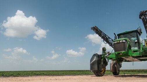 Sprayer near field