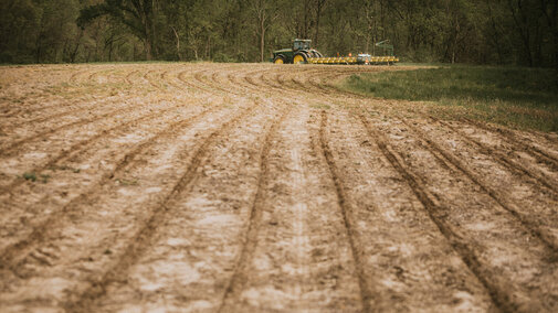 field prepped for planting