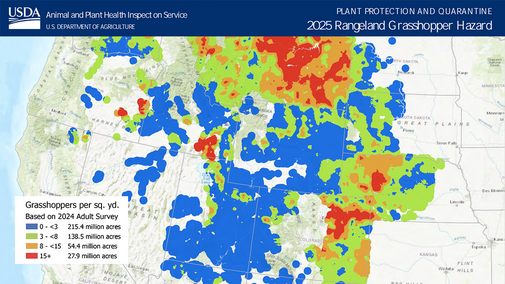 grasshopper risk map