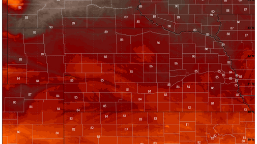 fire danger map