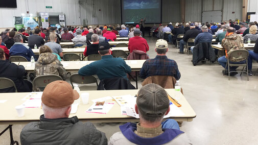 Attendees at the 2019 Fremont Corn Expo, like those shown here at the 2018 event, will learn the latest information on marketing, production and pest management in corn for east-central Nebraska. 