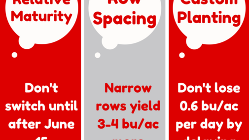 3 top tps for delayed soybean planting