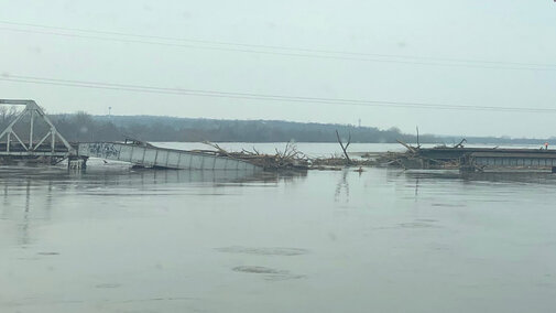 Flooding in eastern Nebraska.