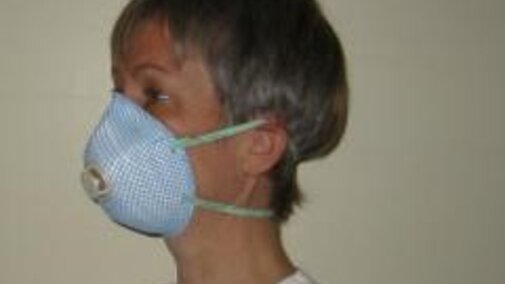 Recommended two-strap respiratory mask