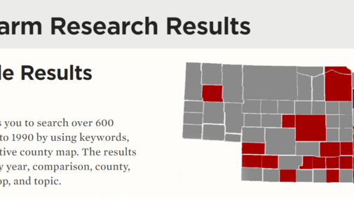 Figure 1. When making decisions for your farm, check out some of the on-farm research results from 2018 to see what other growers learned.