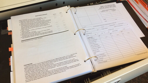 Downloadable pesticide application record-keeping forms