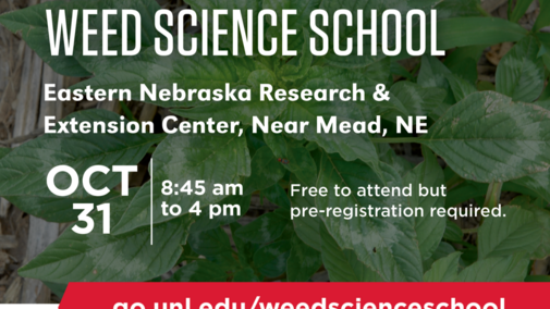 Nebraska Extension Weed Science School