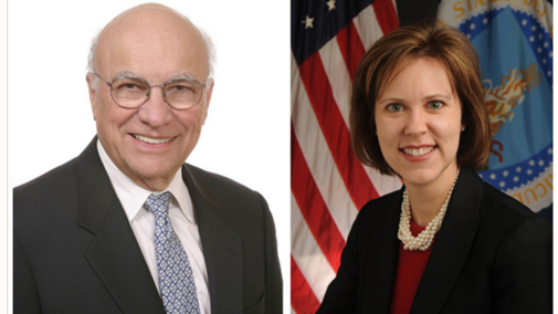 UNL Heuermann Speakers Clayton Yeutter and Darci Vetter